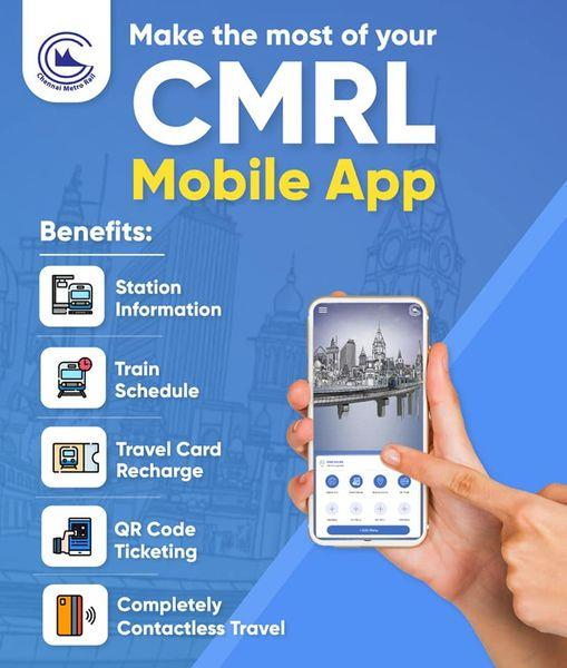 CMRL Mobile App – Online Ticket Booking and Recharge