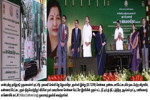 The Hon’ble Chief Minister of Tamil Nadu Selvi J JAYALALITHAA laid the foundation stone for the Phase I Extension of the Chennai Metro Rail Project from Washermanpet to Tiruvottiyur/Wimco Nagar on 23.07.16.
